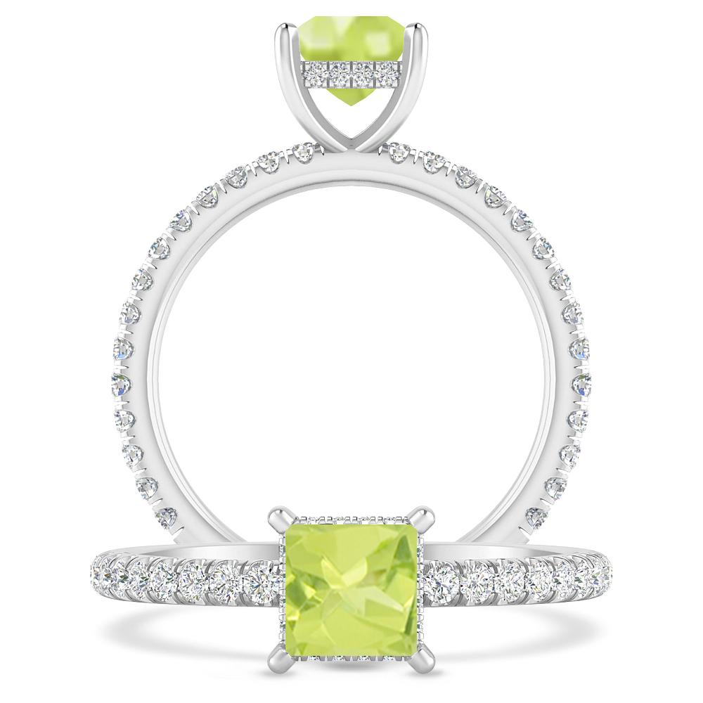 White Gold - Peridot