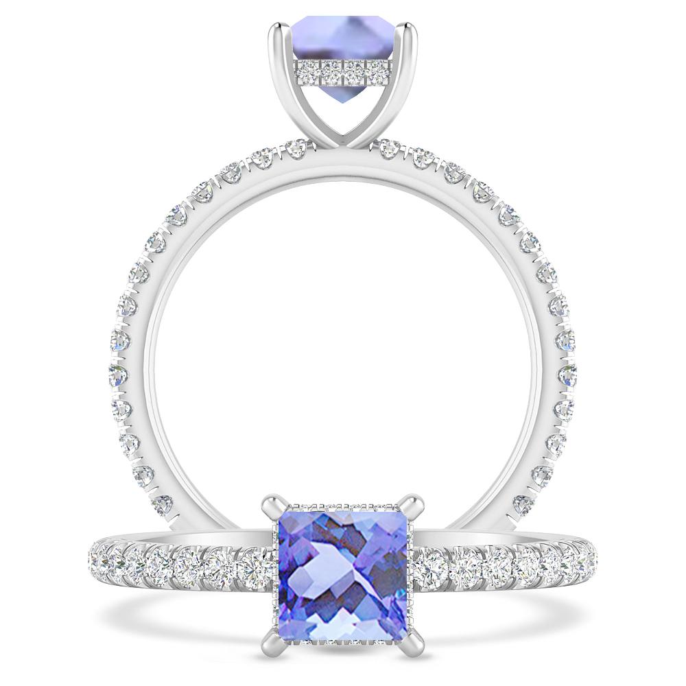 White Gold - Tanzanite