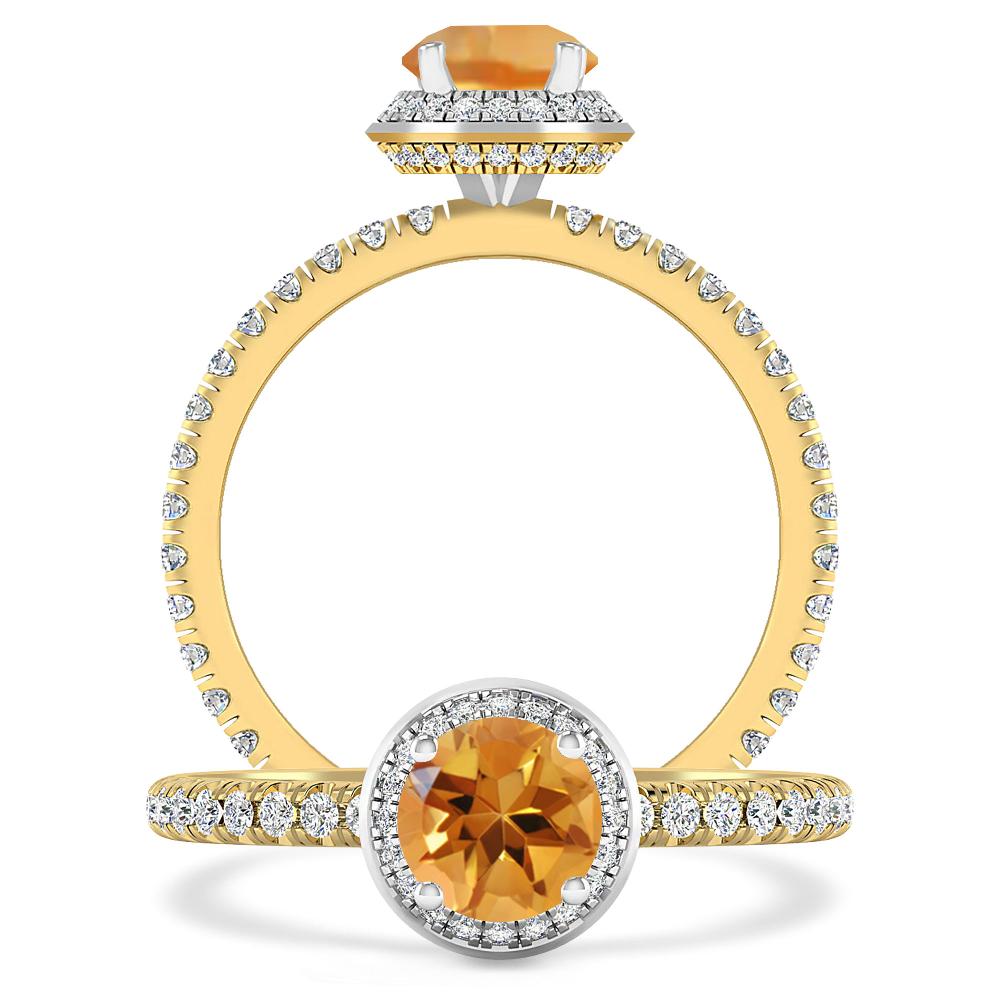 Yellow Gold - Citrine