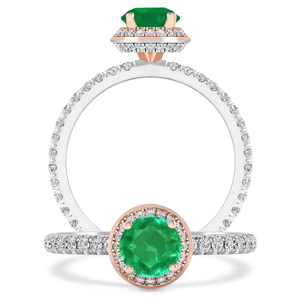 White Gold - Emerald