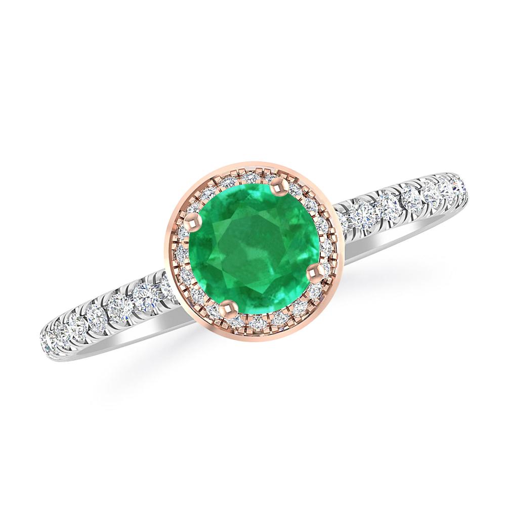 White Gold - Emerald