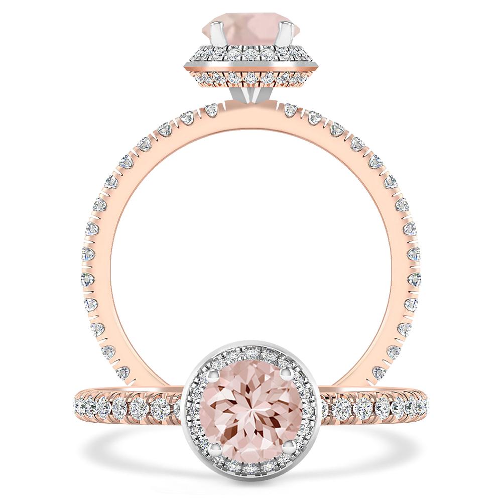 Rose Gold - Morganite