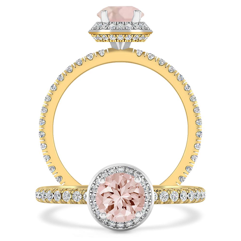 Yellow Gold - Morganite