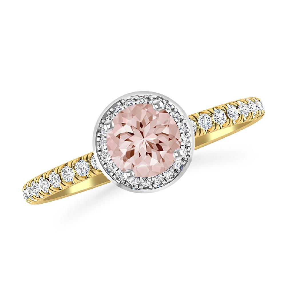 Yellow Gold - Morganite