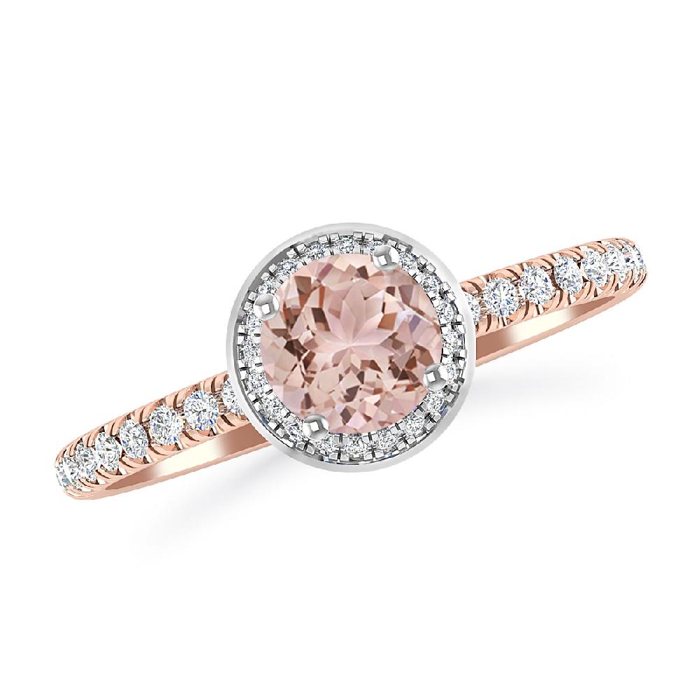 Rose Gold - Morganite