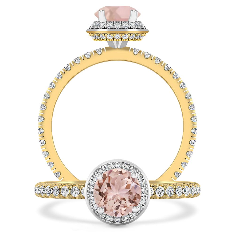 Yellow Gold - Morganite