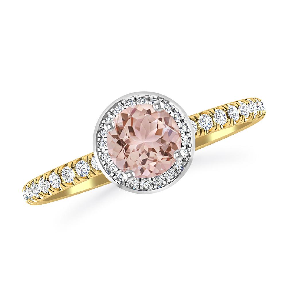 Yellow Gold - Morganite