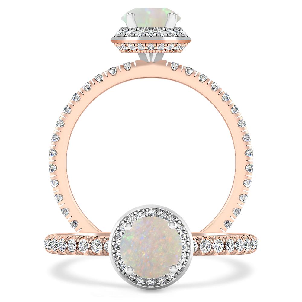 Rose Gold - Opal