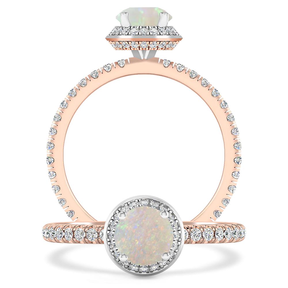 Rose Gold - Opal