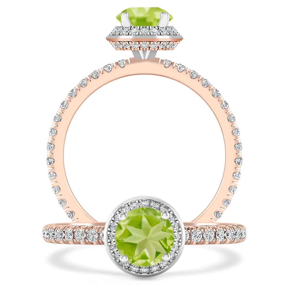 Rose Gold - Peridot