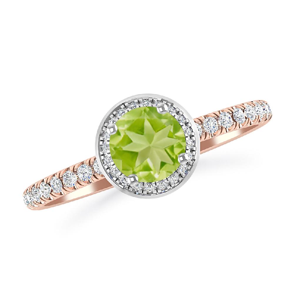 Rose Gold - Peridot