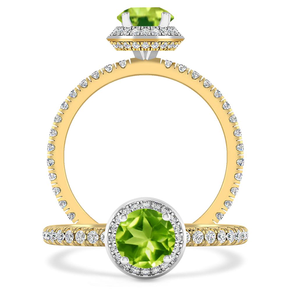 Yellow Gold - Peridot