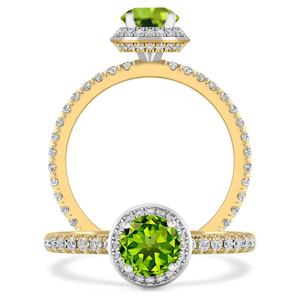 Yellow Gold - Peridot