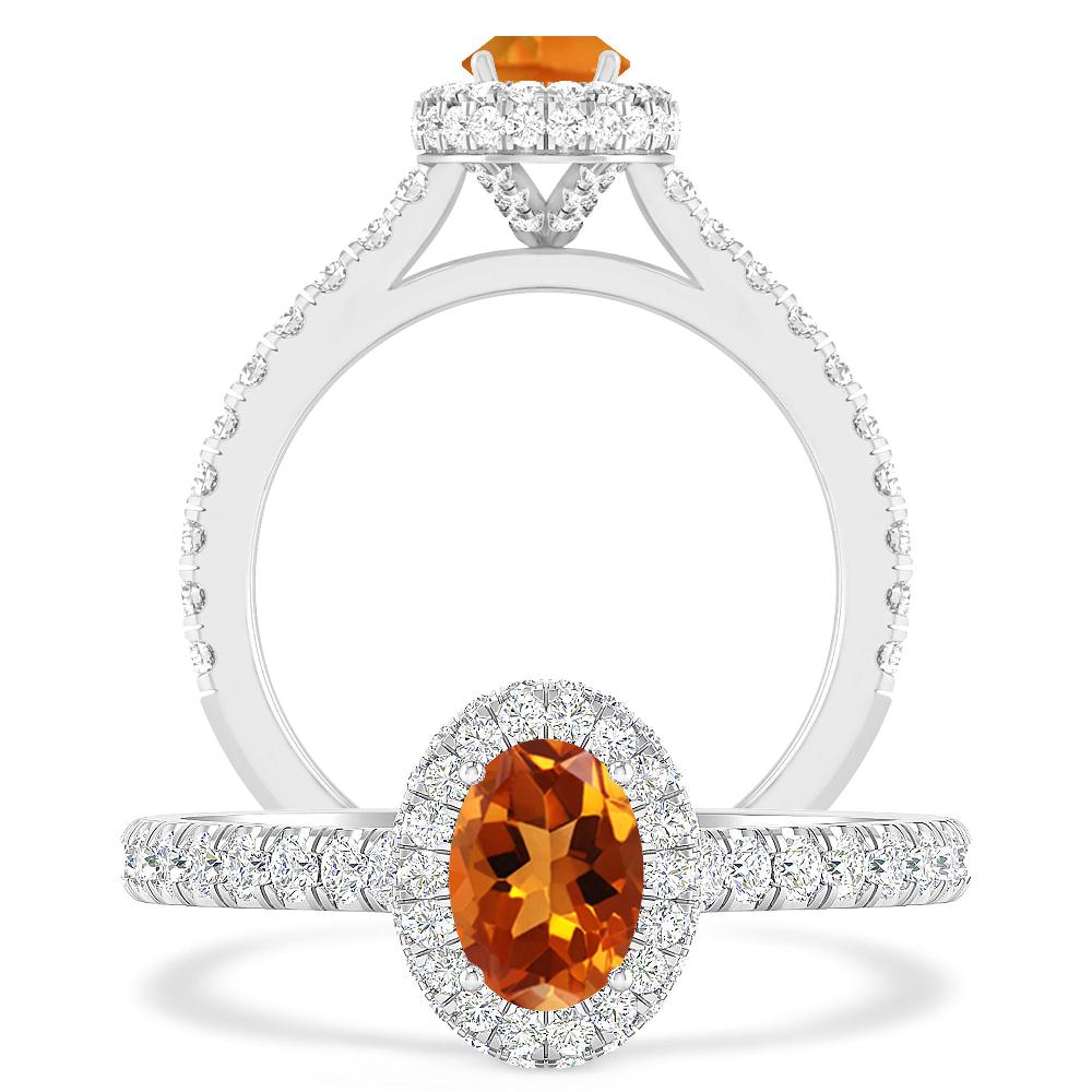 White Gold - Citrine