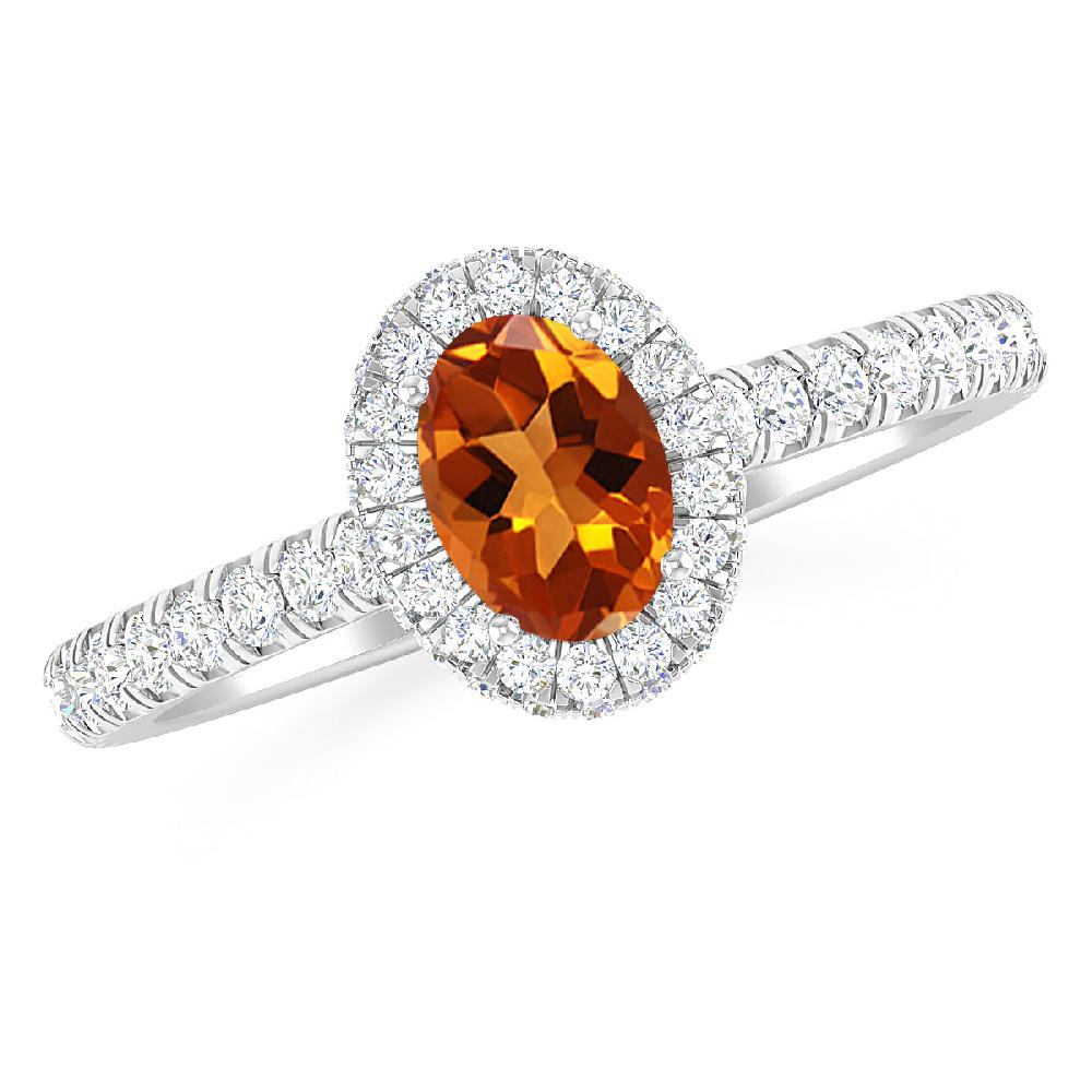 White Gold - Citrine