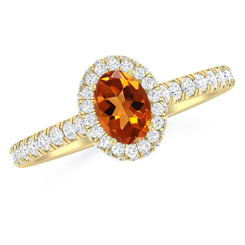 Yellow Gold - Citrine