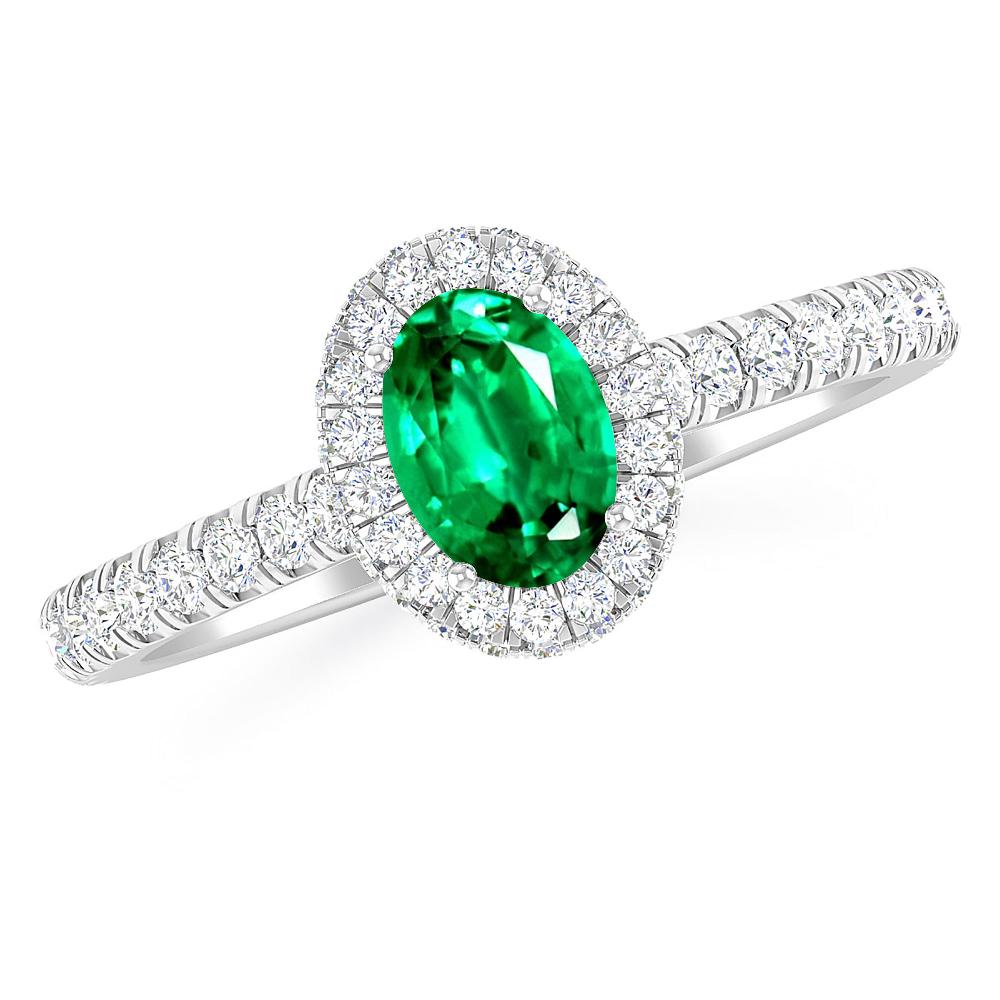 White Gold - Emerald