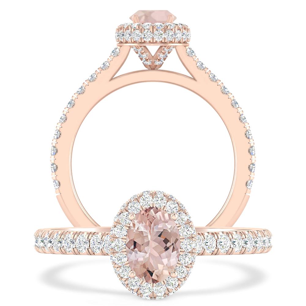 Rose Gold - Morganite