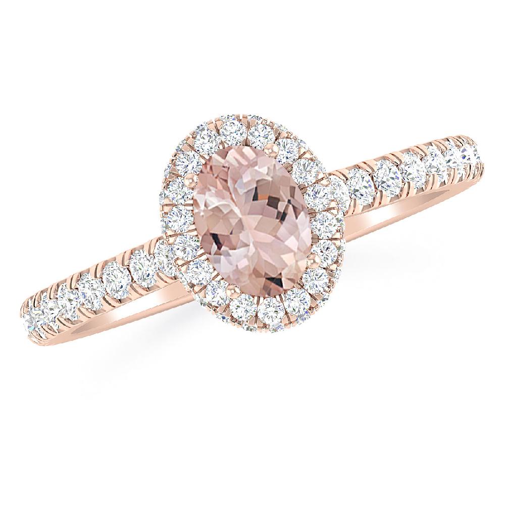 Rose Gold - Morganite