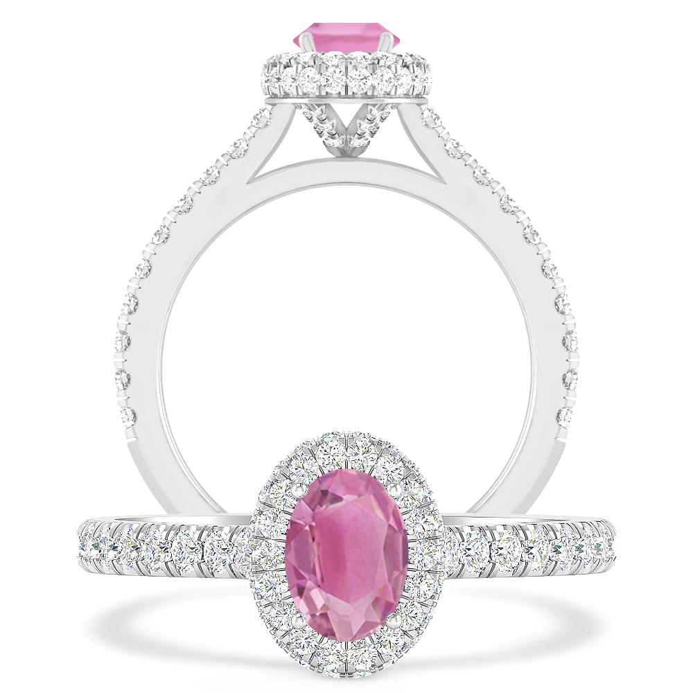 White Gold - Pink Tourmaline