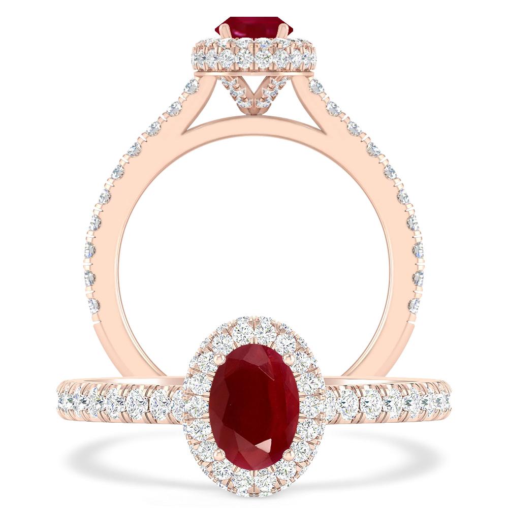 Rose Gold - Ruby