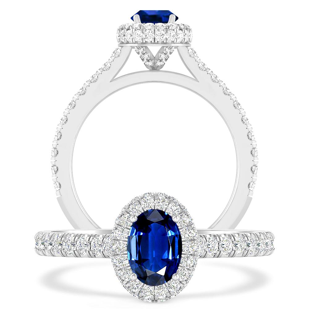 White Gold - Sapphire