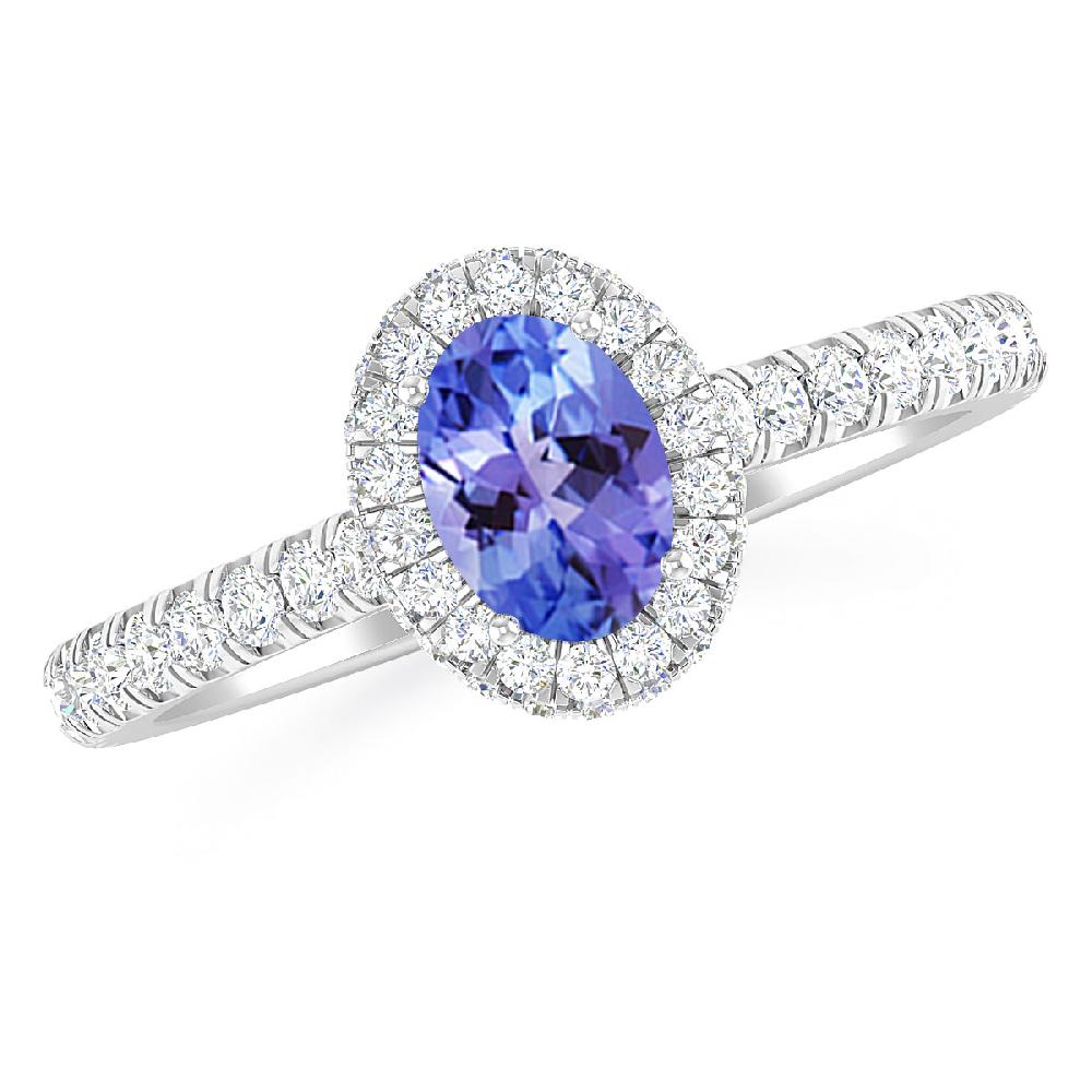 White Gold - Tanzanite