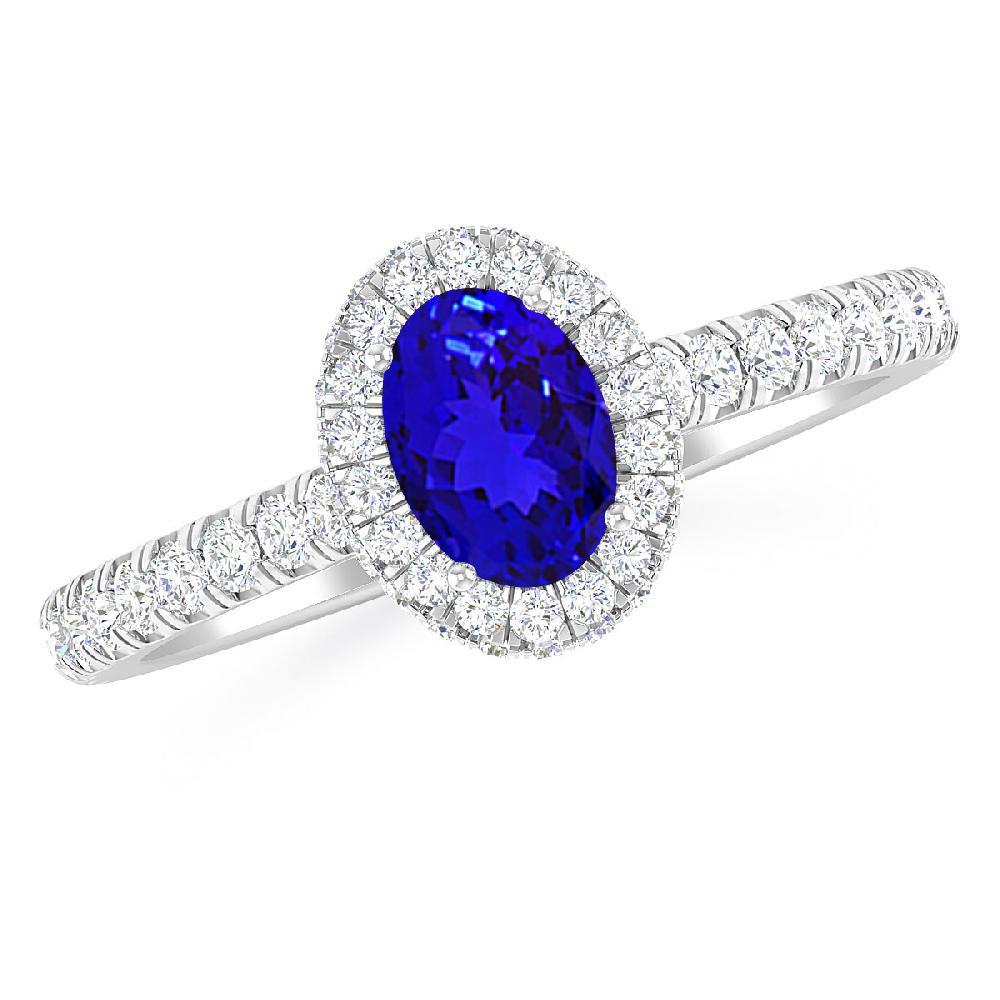 White Gold - Tanzanite