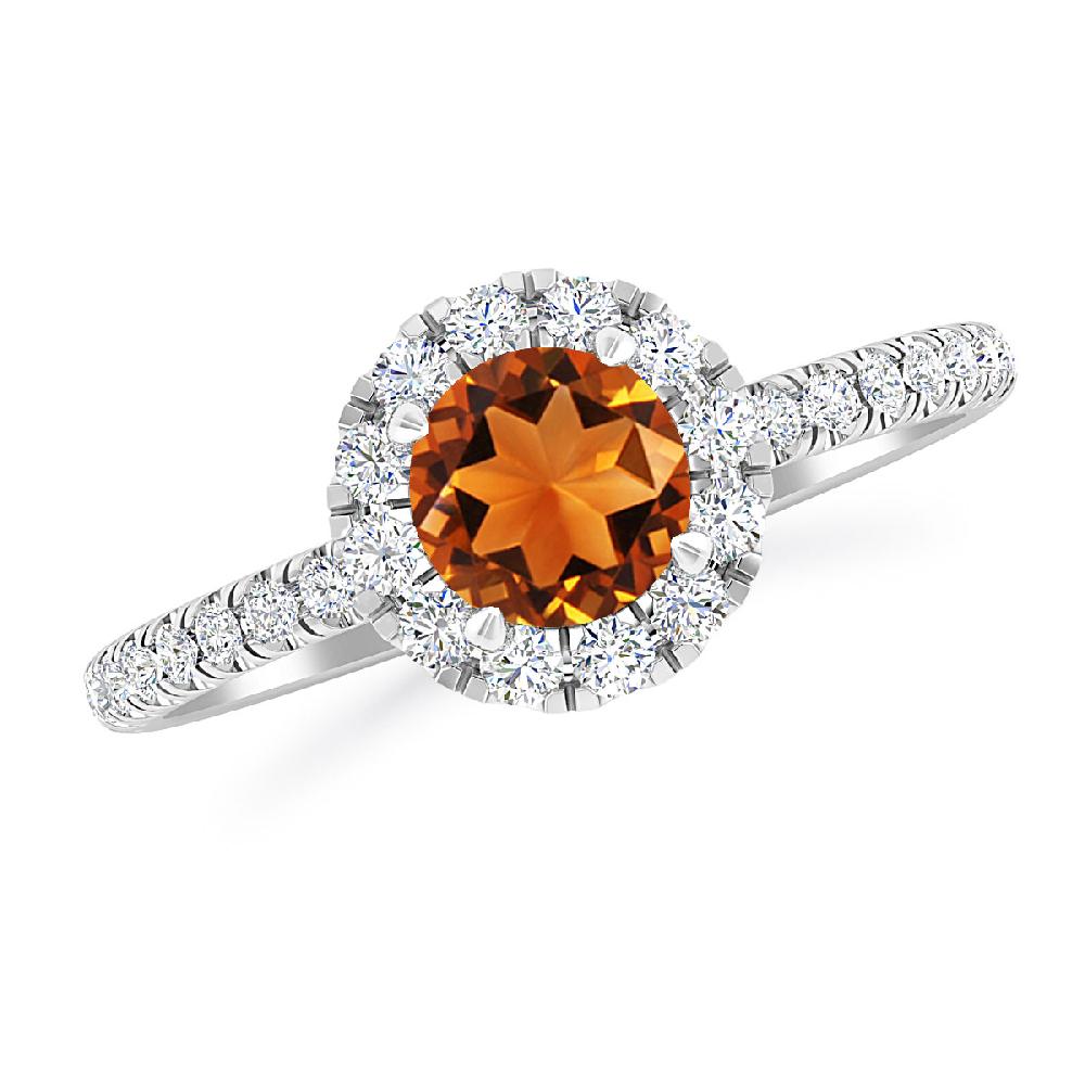 White Gold - Citrine