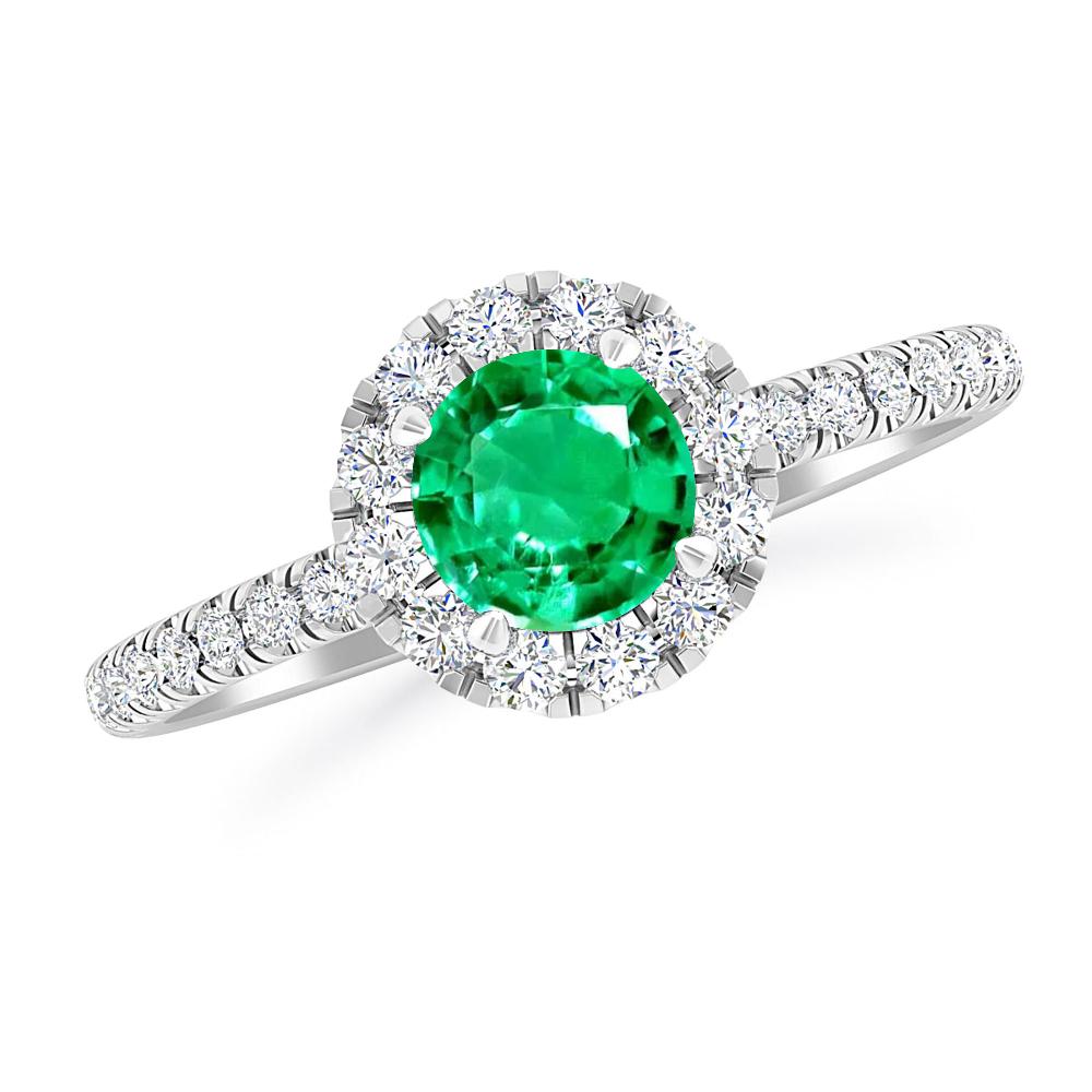 White Gold - Emerald