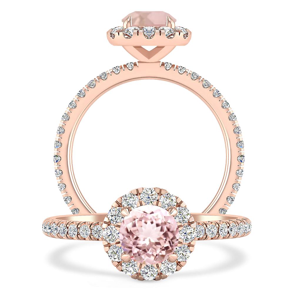 Rose Gold - Morganite