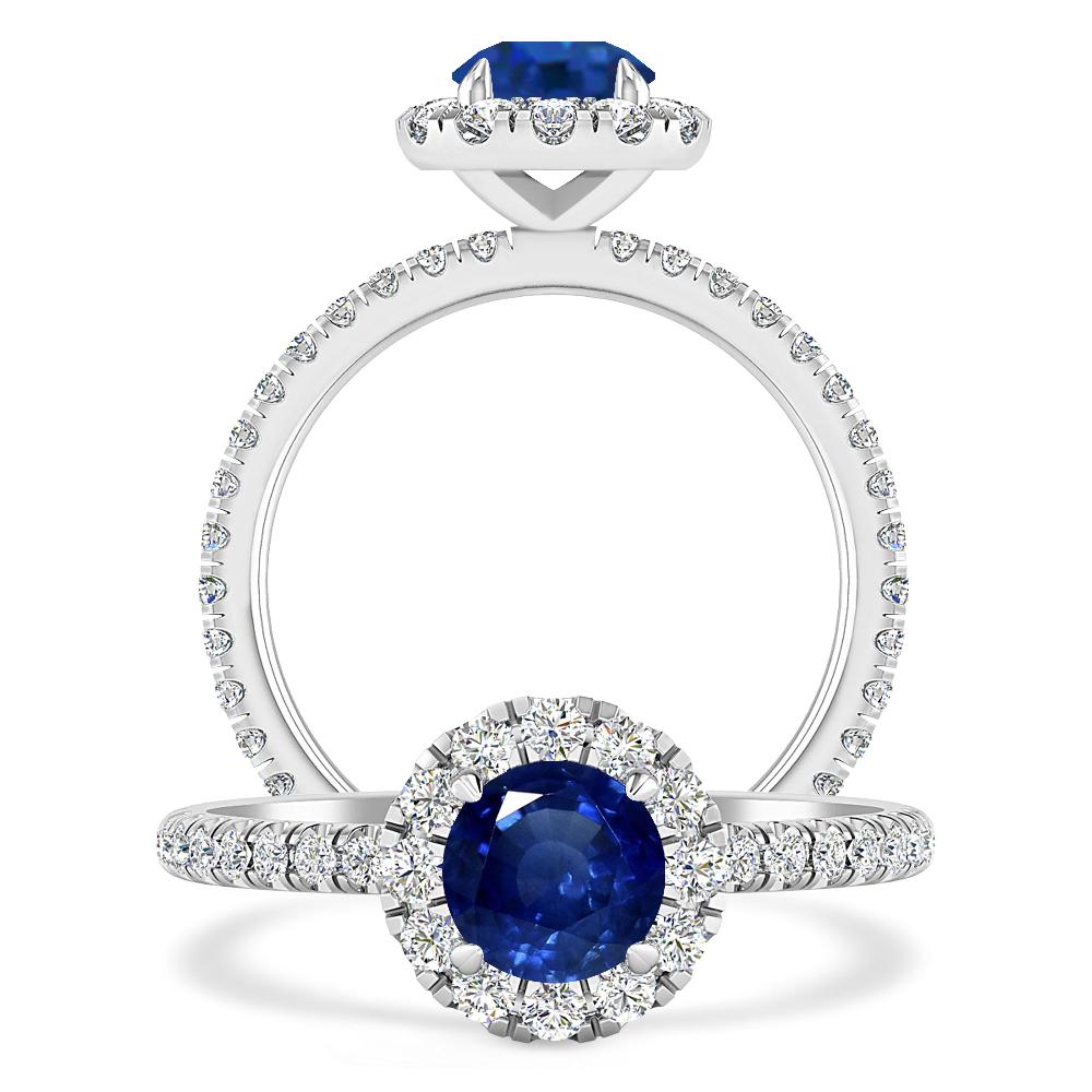 White Gold - Sapphire