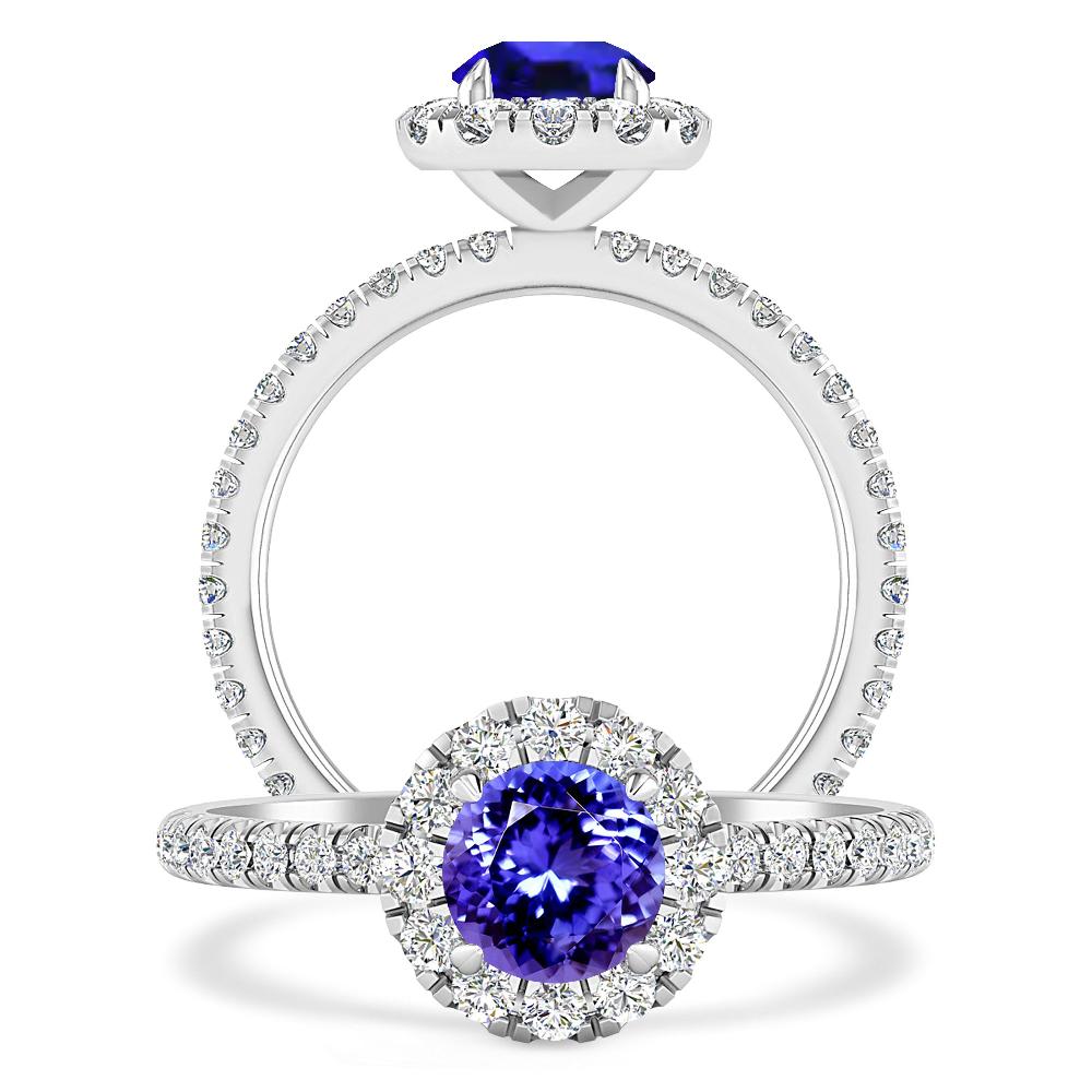 White Gold - Tanzanite