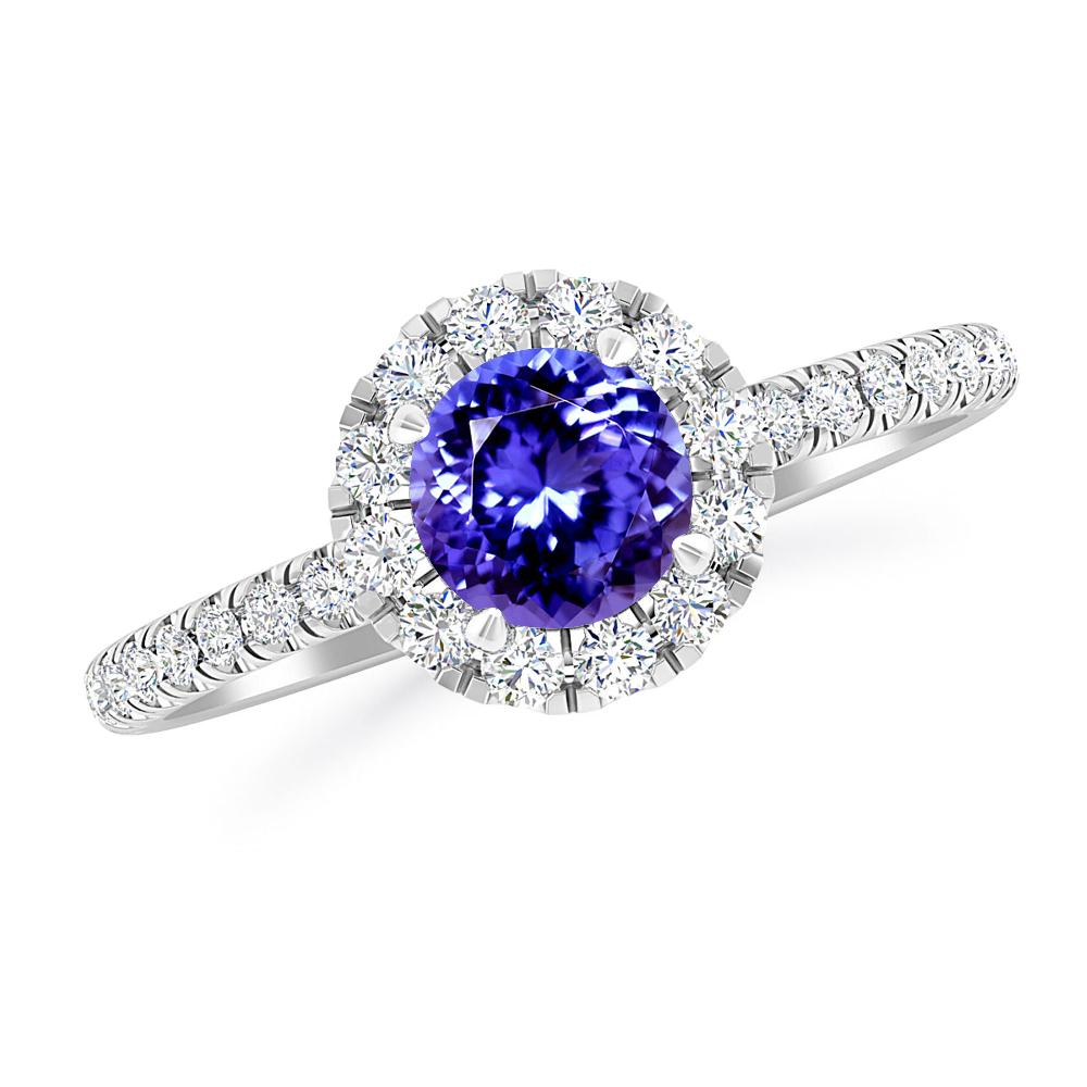 White Gold - Tanzanite