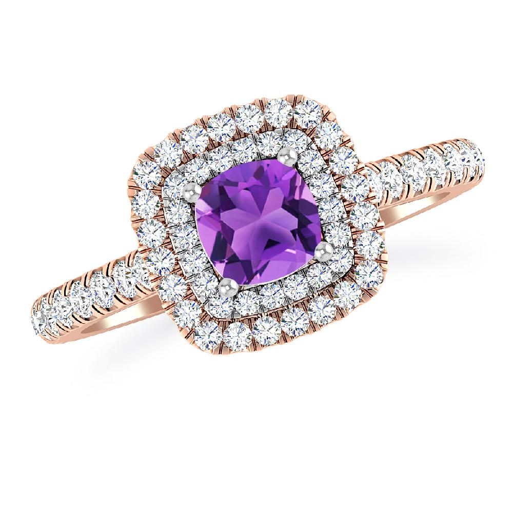 Rose Gold - Amethyst