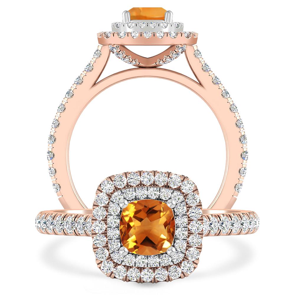 Rose Gold - Citrine