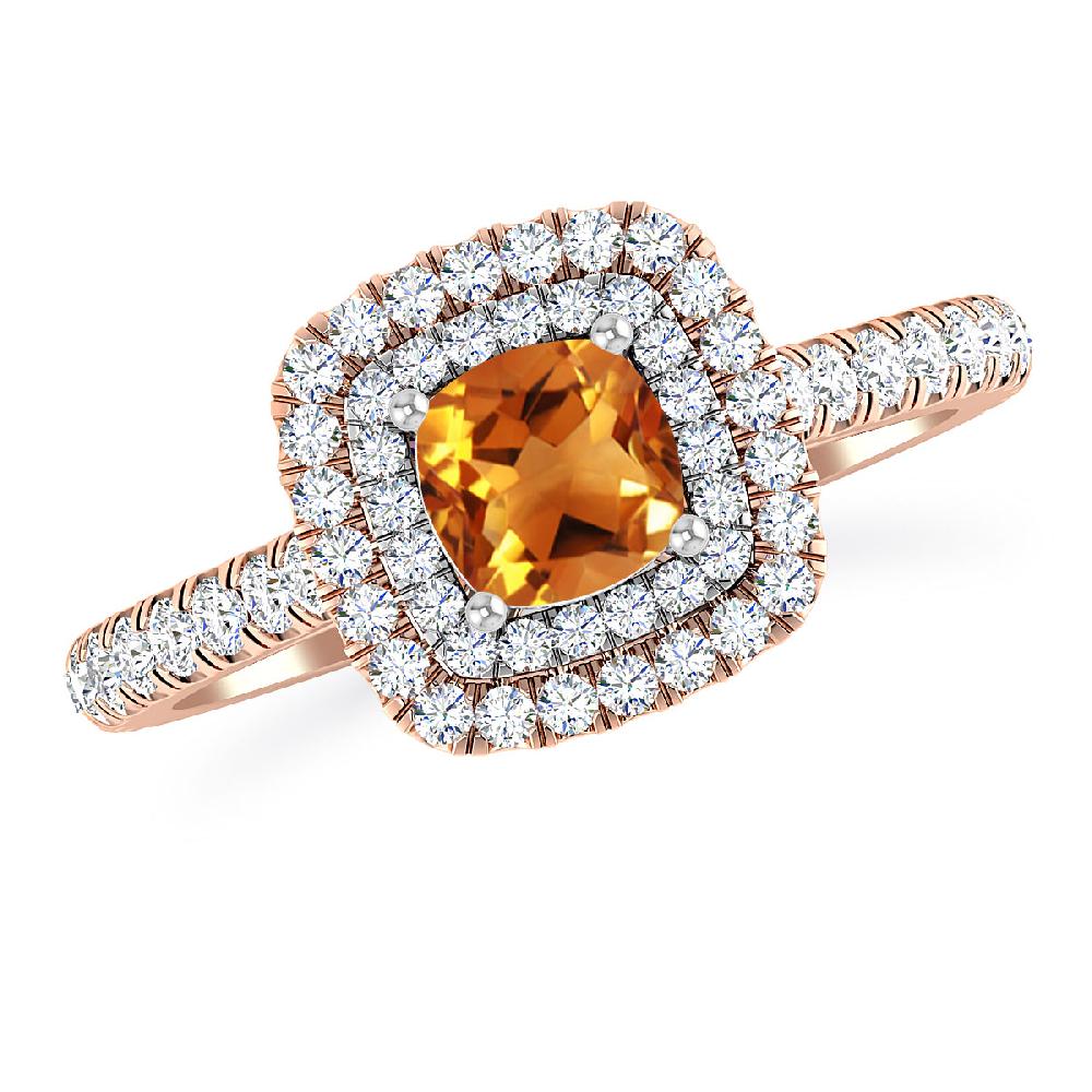 Rose Gold - Citrine