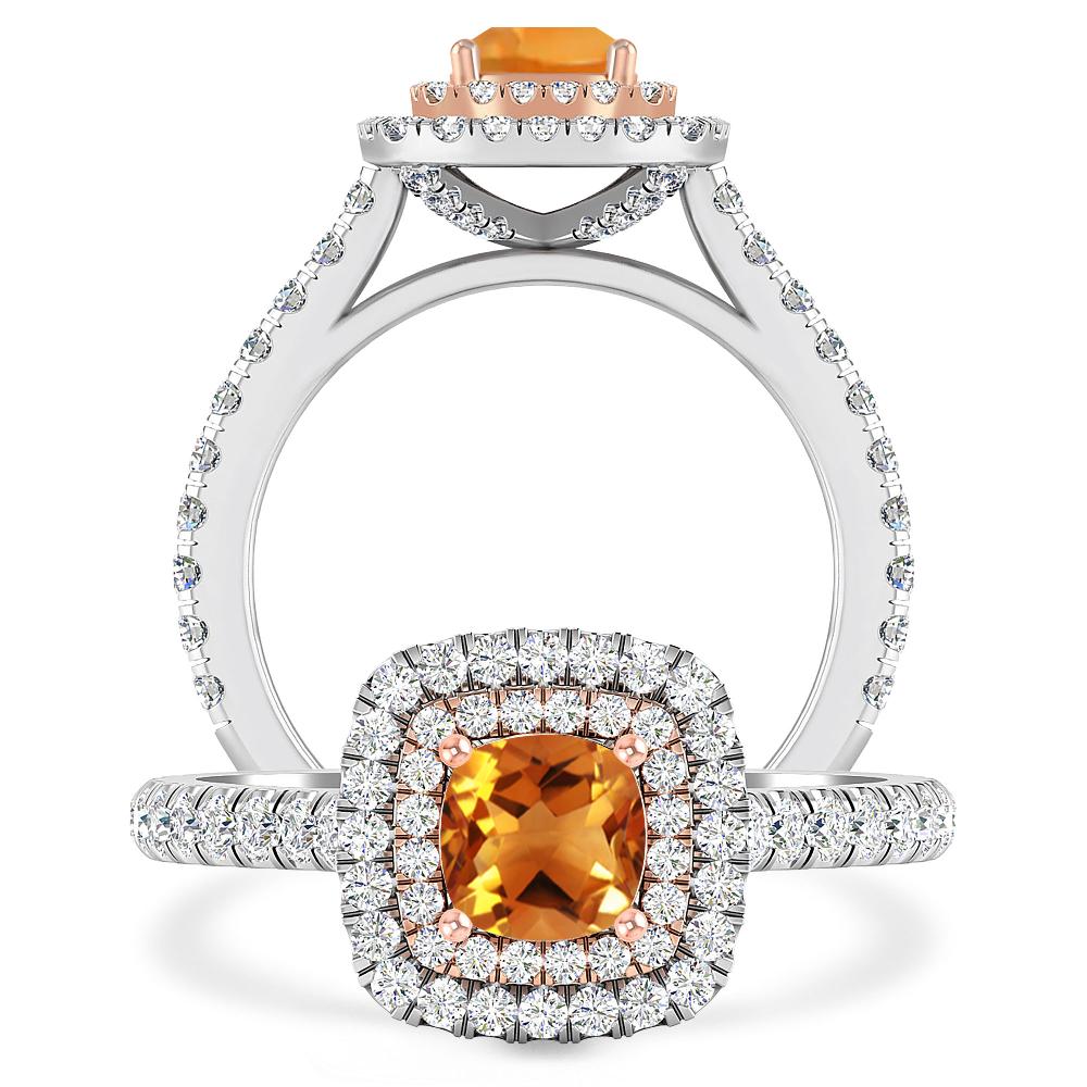 White Gold - Citrine