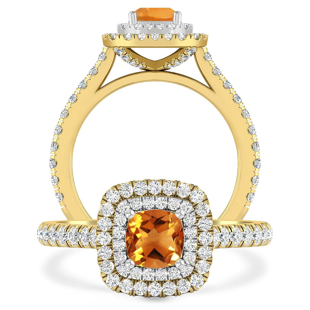 Yellow Gold - Citrine