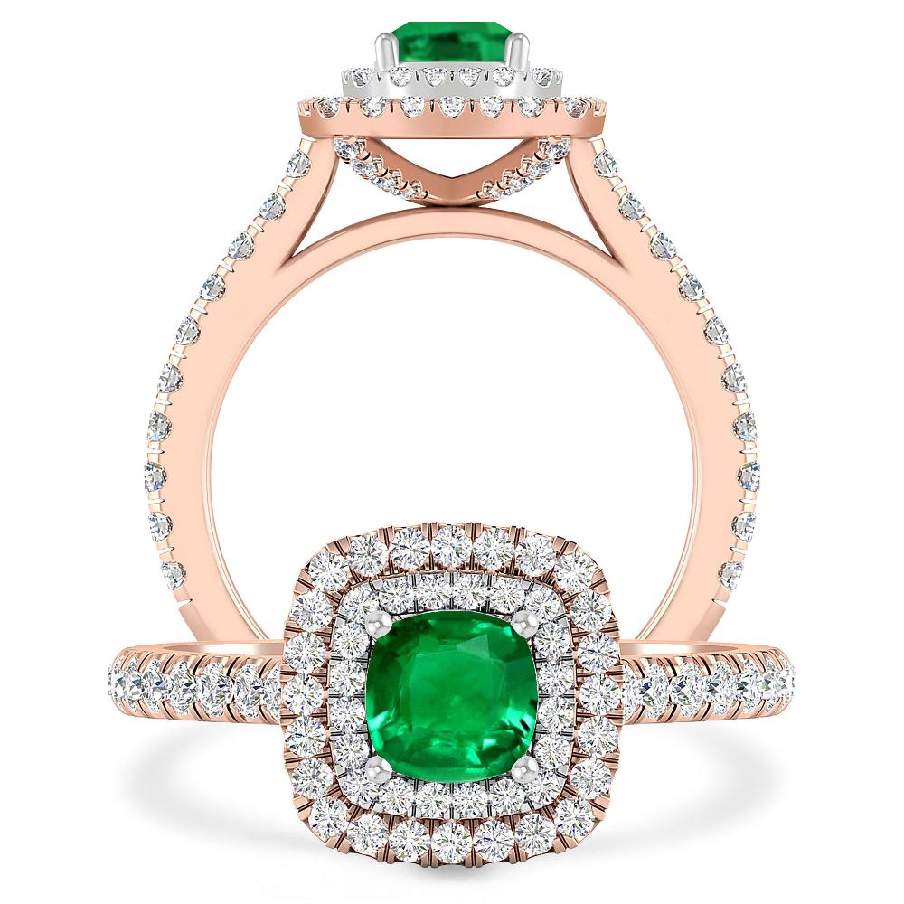 Rose Gold - Emerald