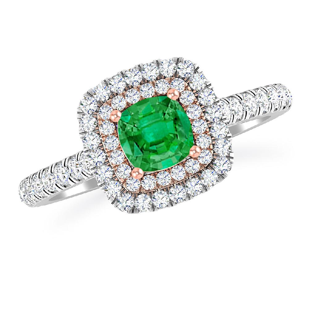 White Gold - Emerald