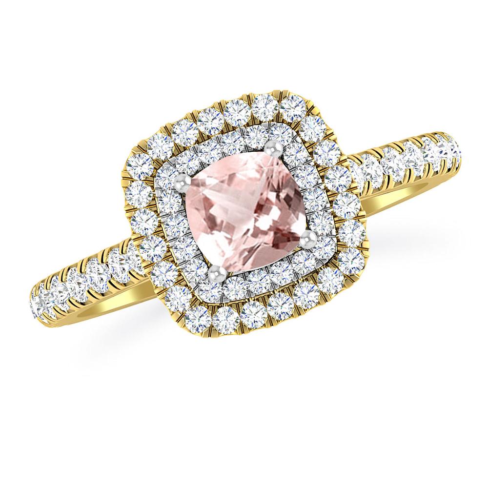 Yellow Gold - Morganite