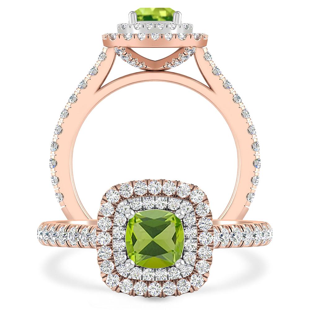 Rose Gold - Peridot