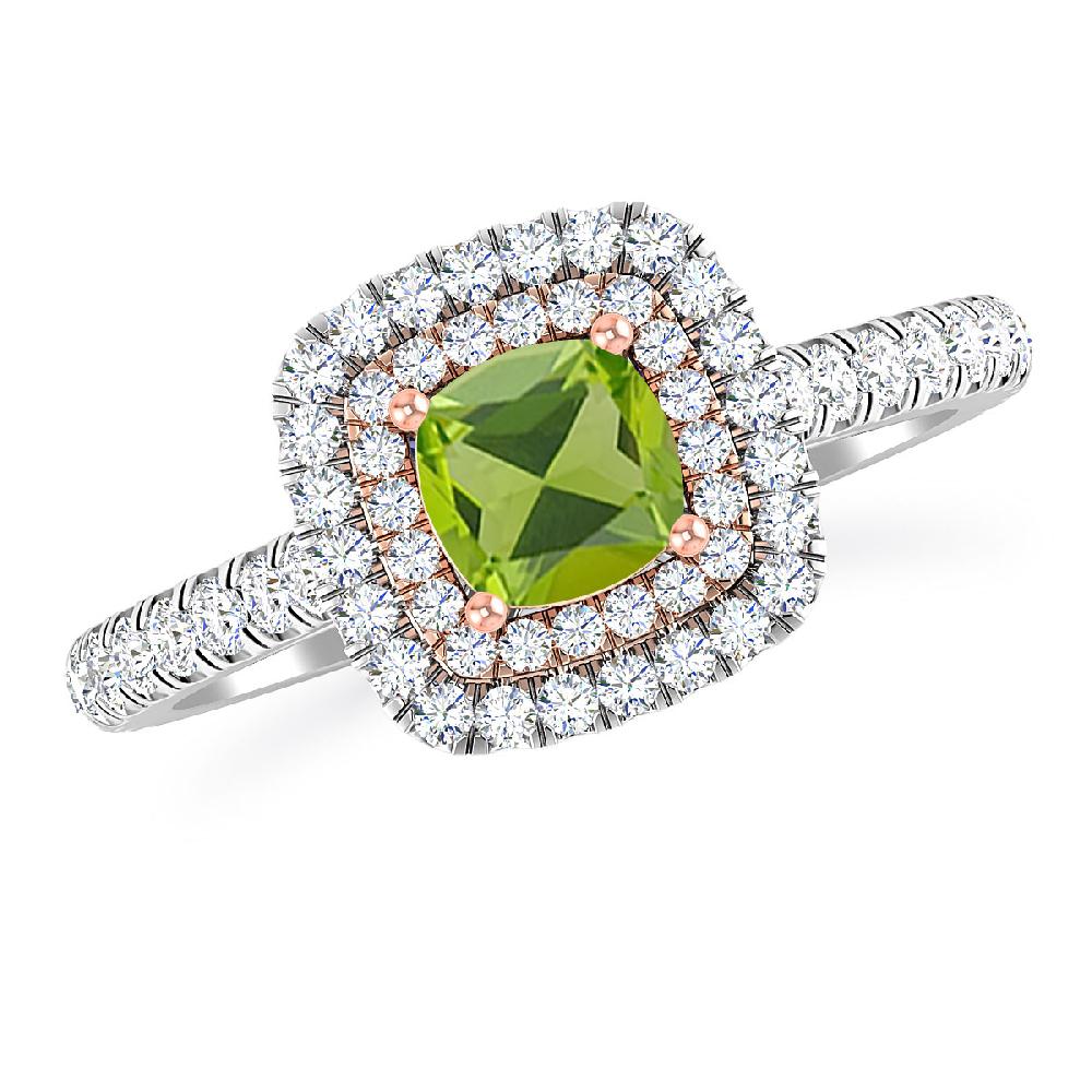 White Gold - Peridot