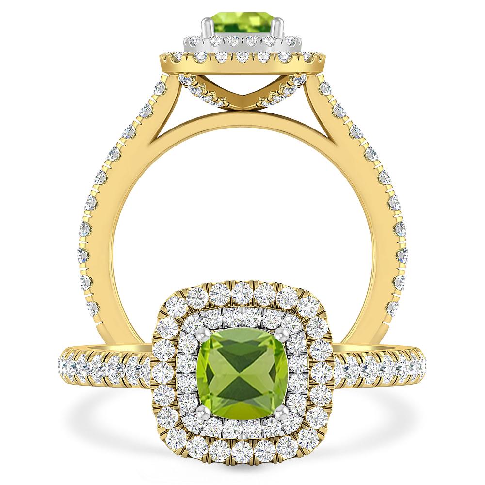 Yellow Gold - Peridot