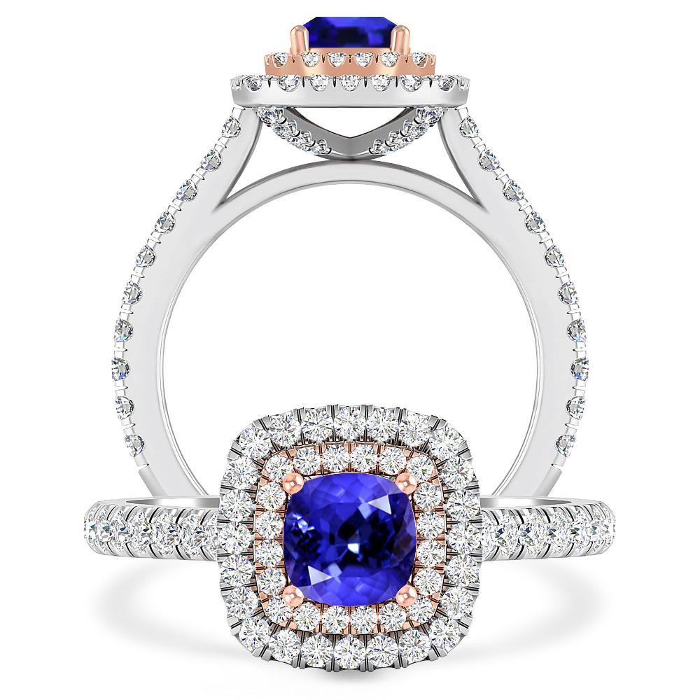 White Gold - Tanzanite