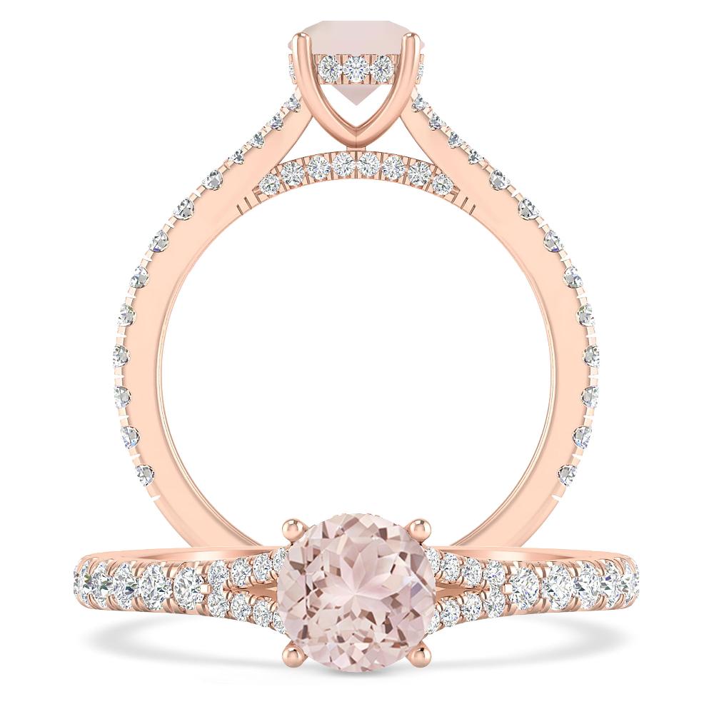 Rose Gold - Morganite