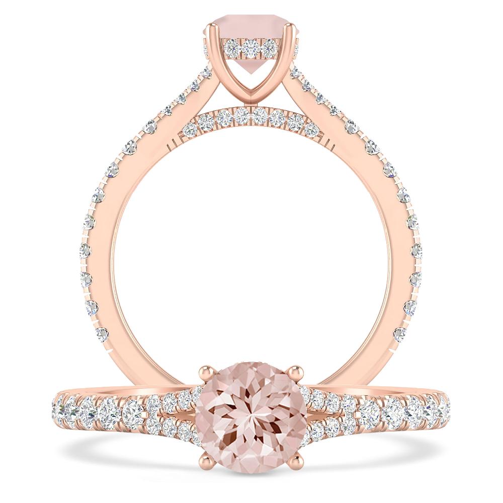 Rose Gold - Morganite