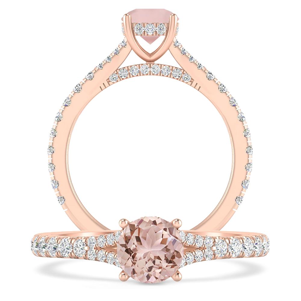 Rose Gold - Morganite