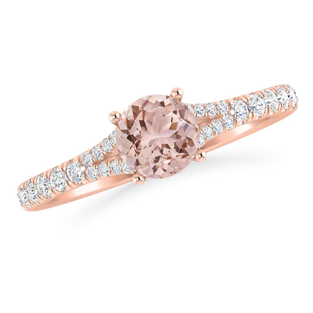 Rose Gold - Morganite